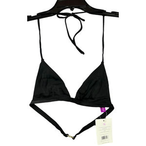 L'Agent by Agent Provocateur Tayler Bikini Top Black Triangle Women’s S New/Tags